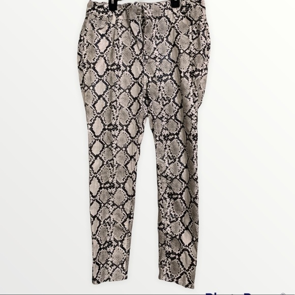 Hammer Jeans Snakeskin Print Size 15 - Picture 1 of 6